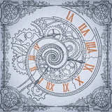 Quilt Square - Steampunk 9 6.00 X 6.00 (152.4mm X 152.4mm)