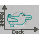 Rabbit/Duck - 4X4