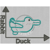 Rabbit/Duck - 4X4