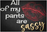 Sassy Pants 6.12 X 9.02 (155.4Mm 229.1Mm)