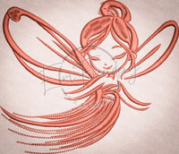 Satin Ink Fairy 4.94 X 5.76 (125.5mm X 146.3mm)