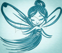 Satin Ink Fairy 7.71 X 8.98 (195.8mm X 228.1mm)
