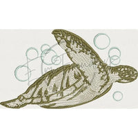 Sea Turtle 4.05 X 7.02