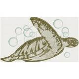 Sea Turtle 4.05 X 7.02