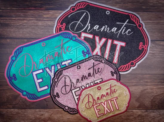 Sign - Dramatic Exit
