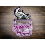 Sign - Fart Squirrels Small