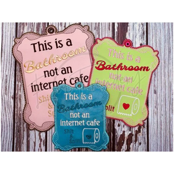 Sign - Shit & Split – EmFreudery Designs