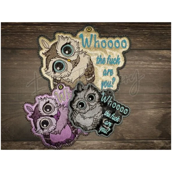 Sign - Whooo? – EmFreudery Designs