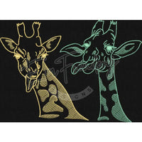 Silly Giraffes 5.05 X 6.99