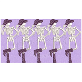 Skeleton Line Dancers 3.67 X 6.89