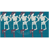 Skeleton Line Dancers 5.35 X 10.04