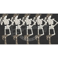 Skeleton Line Dancers 6.03 X 11.33