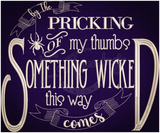 Something Wicked 10.00 X 12.02 (254mm X 305.3mm)