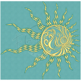 Swirly Sun 10.00 X 10.22