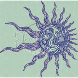 Swirly Sun 5.00 X 5.11