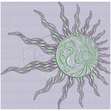 Swirly Sun 7.80 X 7.96