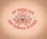 Third Eye 2.82 X 3.86 (71.6mm X 98mm)