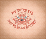 Third Eye 2.82 X 3.86 (71.6mm X 98mm)