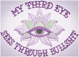 Third Eye 7.69 X 10.56 (195.3mm X 268.2mm)