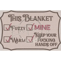 This Blanket... 7.70 X 11.63