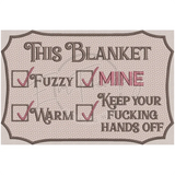 This Blanket... 7.70 X 11.63