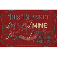 This Blanket... 9.28 X 14.02