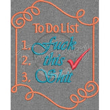 To-Do List 3.92 X 3.15