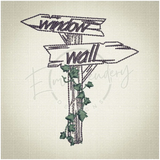 To the Window... 3.87 X 3.48 (98.3mm X 88.4mm)