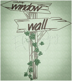 To the Window... 8.54 X 7.69 (216.9mm X 195.3mm)