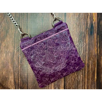 Top Zip Flap Bag - Butterfly