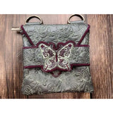 Top Zip Flap Bag - Butterfly 5.20 X 5.09