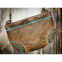 Top Zip Flap Bag - Guitar