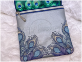TopFlap Zip Bag - Peacock 2