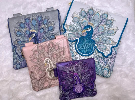 TopFlap Zip Bag - Peacock 2