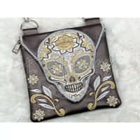 Topzip Flap Bag - Alien Sugar Skull