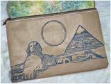TopZip Flap Bag - Ancient Egypt