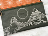 TopZip Flap Bag - Ancient Egypt