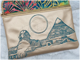 TopZip Flap Bag - Ancient Egypt