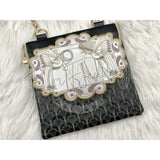 Topzip Flap Bag - Art Deco