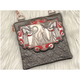 Topzip Flap Bag - Art Deco