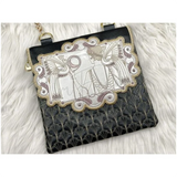 Topzip Flap Bag - Art Deco