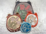 Topzip Flap Bag - Art Nouveau