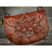 Topzip Flap Bag - Autumn Leaves