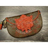 Topzip Flap Bag - Autumn Leaves