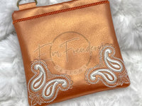 TopZip Flap Bag - Bandana