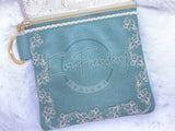 TopZip Flap Bag - Baroque Style