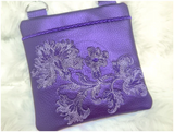 TopZip Flap Bag - Baroque Style