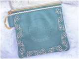 TopZip Flap Bag - Baroque Style