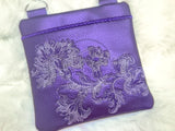 TopZip Flap Bag - Baroque Style