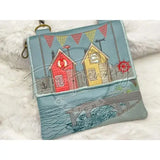 Topzip Flap Bag - Beach Huts